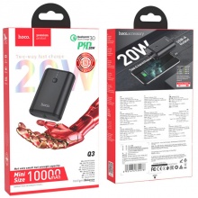 Портатив батарея Ҳоcо Қ3 20W 10000мАҳ 39404  sp-phone39404