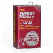 Mannol Energy formula jp 5w30 Gm dexos I API SN 4 l  Metall