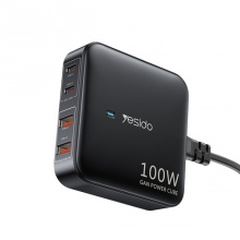 Gan Charger Yesido YC41 55610 ko'p portli zaryadlovchi Gan Charger Yesido YC41 55610 ko'p portli zaryadlovchi