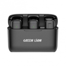 Беспроводной микрофон 2 в 1 с разъемом Lightning Green Lion GN2WMICLGBK 62250 Беспроводной микрофон 2 в 1 с разъемом Lightning Green Lion GN2WMICLGBK 62250