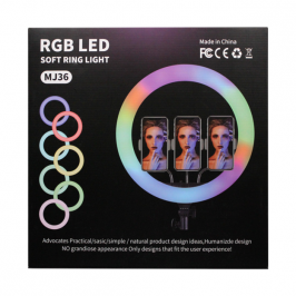 LED RGB mj36 (36 sm) halqa chiroq-tripodsiz 28367 sp-phone28367