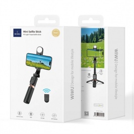 Wiwu mini se011 69200 tripod xususiyatiga ega selfi tayoqchasi