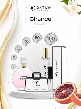 Duxi jenskie Datum Parfume Chance s ayvoy, greypfrutom, jasminom i muskusom