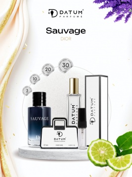 Духи мужские Datum Parfume Sauvage 30 мл с бергамотом, перцем, амброксаном и кедром Духи мужские Datum Parfume Sauvage 30 мл с бергамотом, перцем, амброксаном и кедром