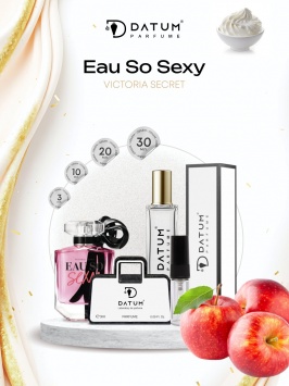 Ayollar atiri Datum Parfume Eau So Sexy 10 ml, yasmin, sandal notalari bilan