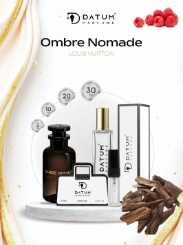 Uniseks atir Datum Parfume Ombre Nomade 20 ml, ud, ambra, geran notalari bilan