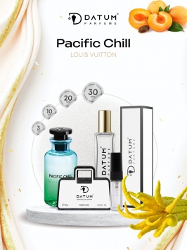 Uniseks atir Datum Parfume Pacific Chill 20 ml, yalpiz, o‘rik, ambra notalari bilan