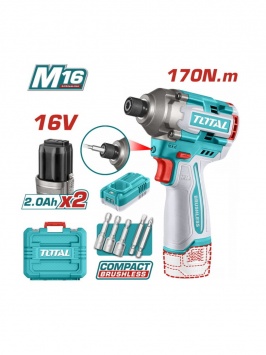 Аккумуляторный шуруповерт TOTAL TIRLI16178