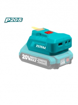 Akkumulyator uchun USB adapter TOTAL TUCLI2022