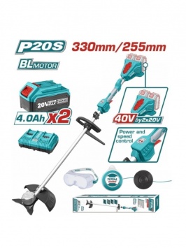 Akkumulyatorli trimmer TOTAL TSTLI200285 Akkumulyatorli trimmer TOTAL TSTLI200285