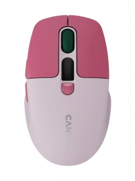 Мышь CANYON MW-26 LCD 2400 DPI Pink