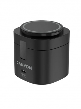 Зарядное устройство Canyon OnCharge 405 15W Qi2 с 65W адаптером Black