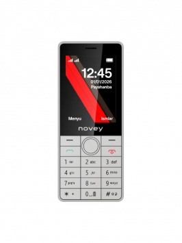 Кнопочный телефон Novey 500 Grey Кнопочный телефон Novey 500 Grey