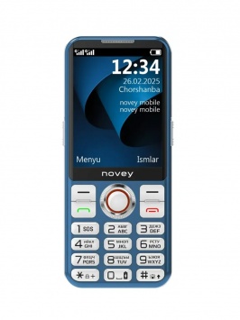 Кнопочный телефон NOVEY P100 Blue