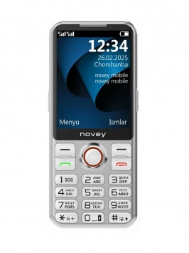 Кнопочный телефон NOVEY P100 Grey