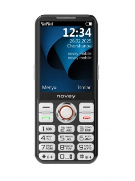 Кнопочный телефон NOVEY P100 Black