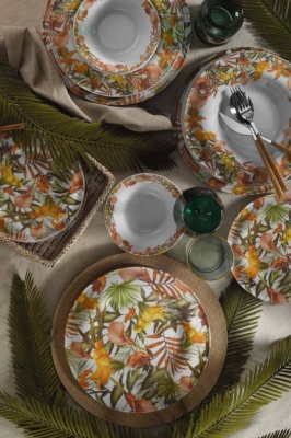 Kutahya Porcelain Onda 24 Предмета Столовая Посуда На 6 Персон 85462