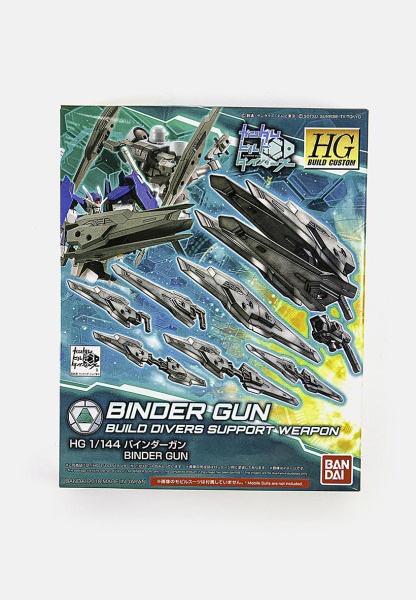 Купить Модельный комплект Gundam Build Divers Binder Gun, серый в ...