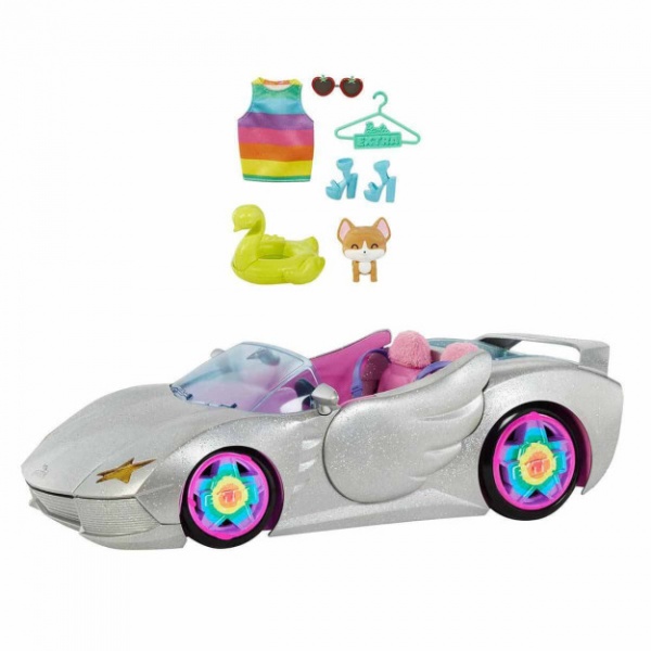 Cпортивный кабриолет кукол Rainbow High Car меняющий цвет