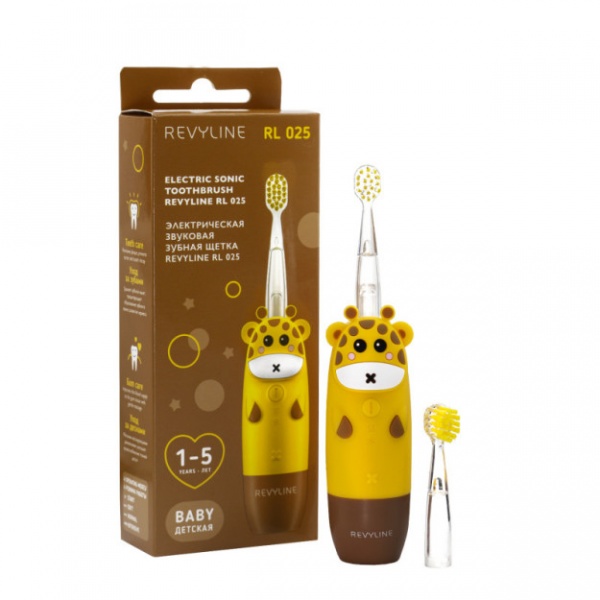 Купить Звуковая зубная щётка Revyline RL 025 Baby , Yellow ...