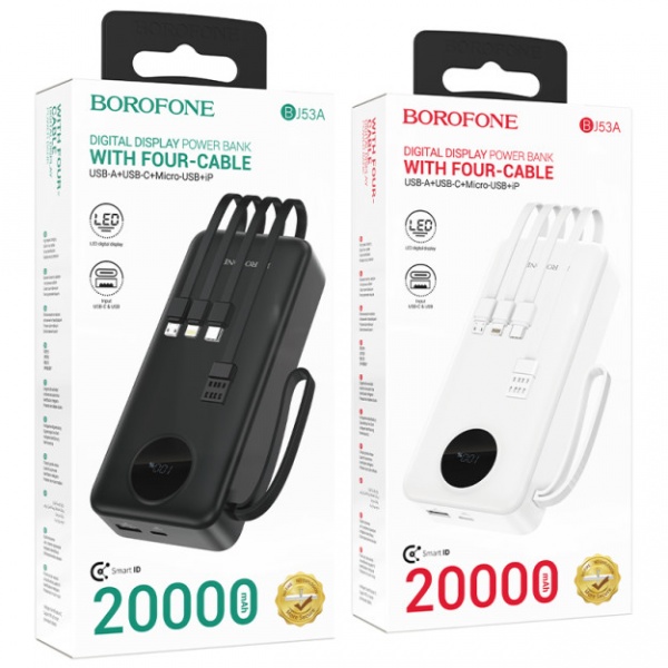 Купить Borofone BJ53A Power портативный аккумулятор (20000mAh) 63048 в ...