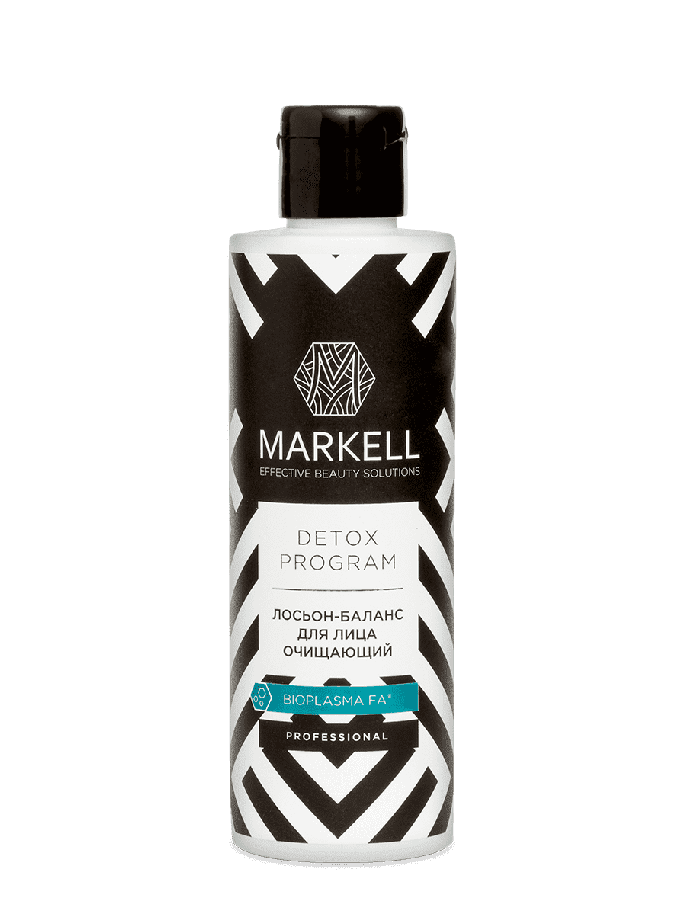 Yuzni tozalash uchun balans loson Markell Detox Program 200ML UT-00007771