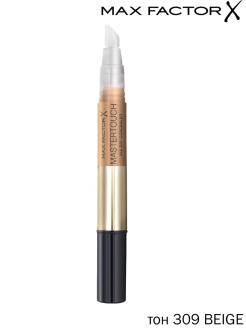 Ko'zlar uchun yashiruvchi Max Factor Mastertouch Concealer Pen 309 Beige  УТ-00007397
