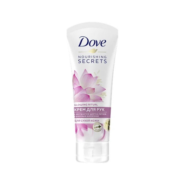 DOVE qo'l kremi Lotus ekstrakti va guruch suti 12x75 LV УТ-00007173