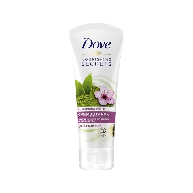 Dove matcha qo'l kremi Sakura choyi va ekstrakti 12x75 LV  УТ-00007174