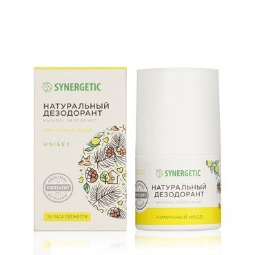 SYNERGETIC tabiiy deodorant "limon sadr" 50ml  УТ-00008058
