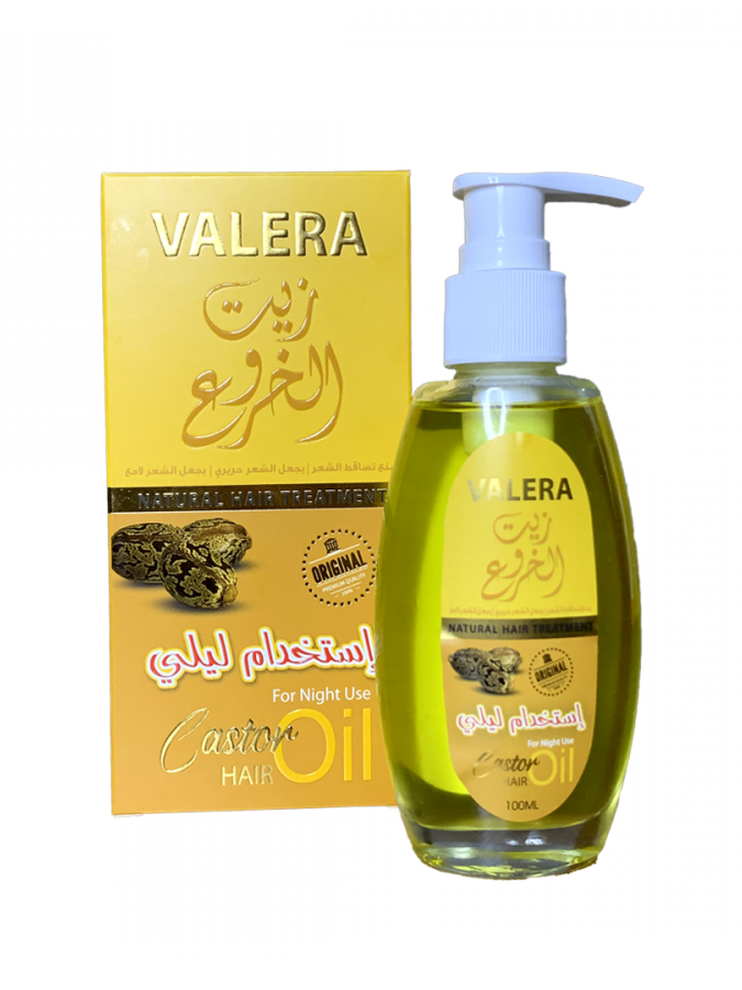 VALERA HAIR OIL 100ML -  CASTOR  УТ-00007000