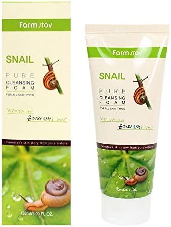 FARM STAY Snail  FOAM CLEANSER 180ML  УТ-00007405