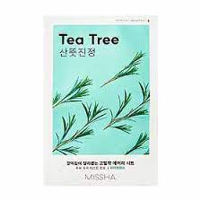 MISSHA AIRY FIT SHEET MASK [TEA TREE]  УТ-00007036