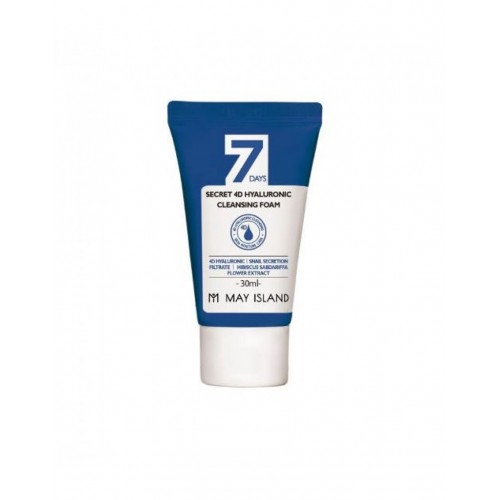 7 Days Secret 4D Hyaluronic Cleansing Foam 30 ml Увлажняющая пенка для лица УТ-00007795