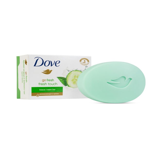 "Dove" kosmetik krem-sovun Fresh Touch Cream (bodring va yashil choy aromati bilan tazelik teginish) 48x100dg  УТ-00007179