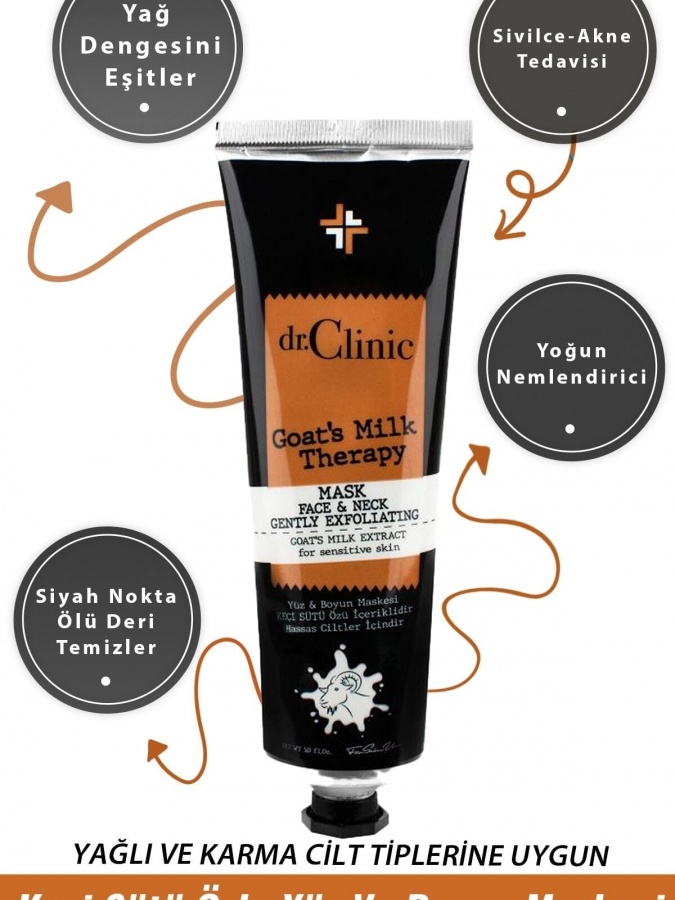 DR.CLINIC GOAT'S MILK THERAPY MASK 150ml  УТ-00007072