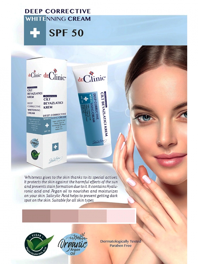 DR.CLINIC DEEP CORRECTIVE WHITENNING CREAM 50ml  УТ-00007063
