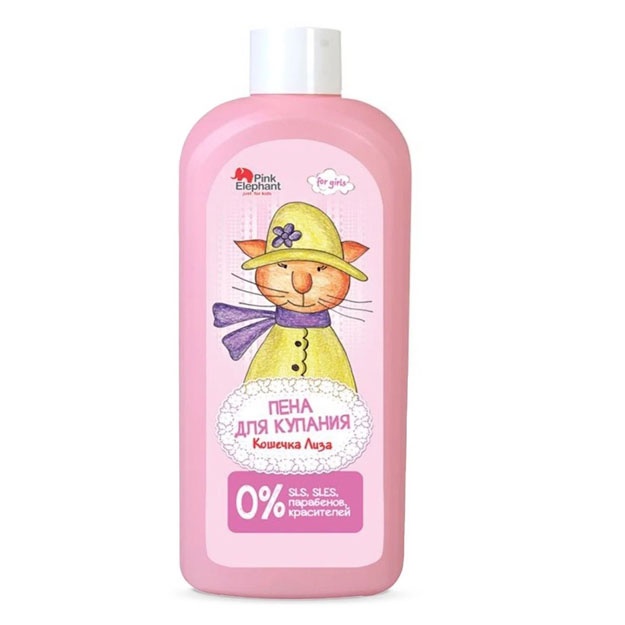 "Pushti Fil" cho'milish uchun ko'pik "mushuk Liza", 500 ml.  УТ-00007672