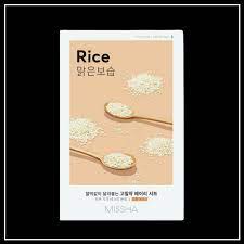 MISSHA AIRY FIT SHEET MASK [RICE]  УТ-00007040