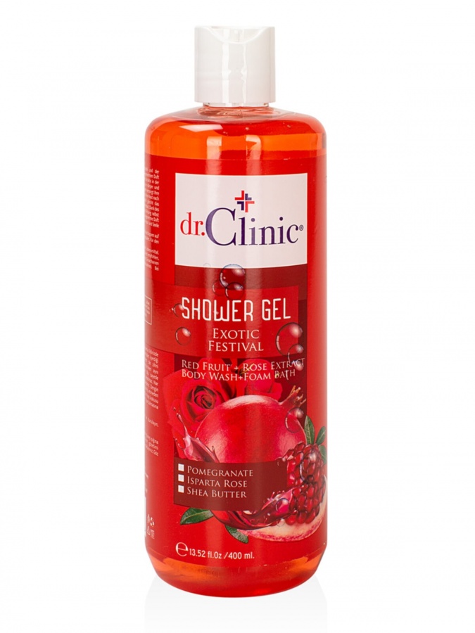 DR.CLINIC SHOWER GEL EXINIC FESTIVAL 400ml  УТ-00007090