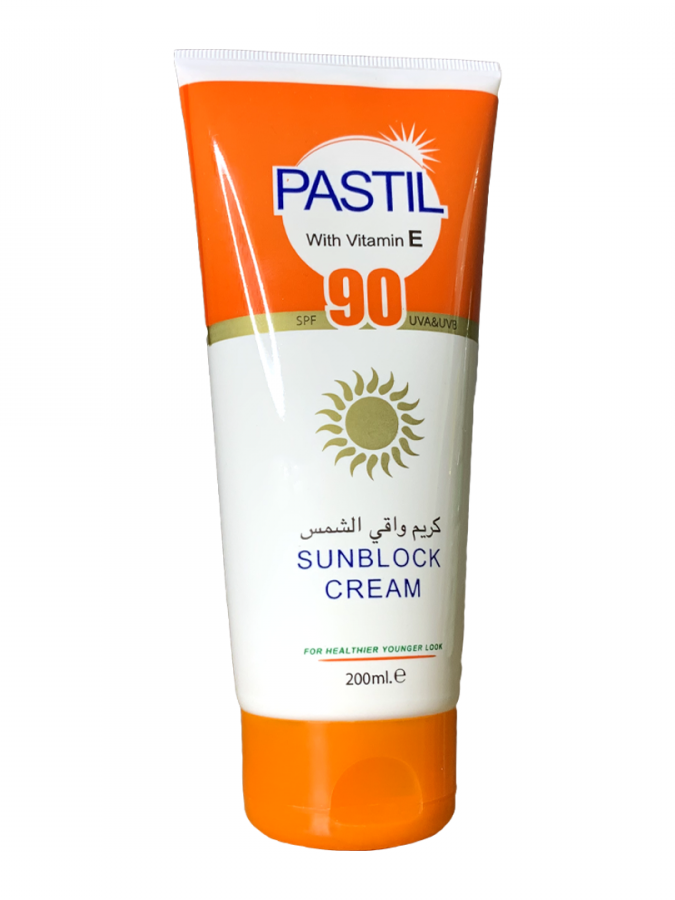 PASTIL SUNBLOCK CREAM SPF 90 VITAMIN E 200ML  УТ-00007030