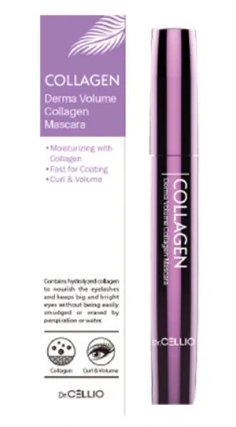 CELLIO Сollagen Derma Volume mascara  (тушь для глаз) УТ-00007322