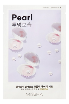 MISSHA AIRY FIT SHEET MASK [PEARL]  УТ-00007038