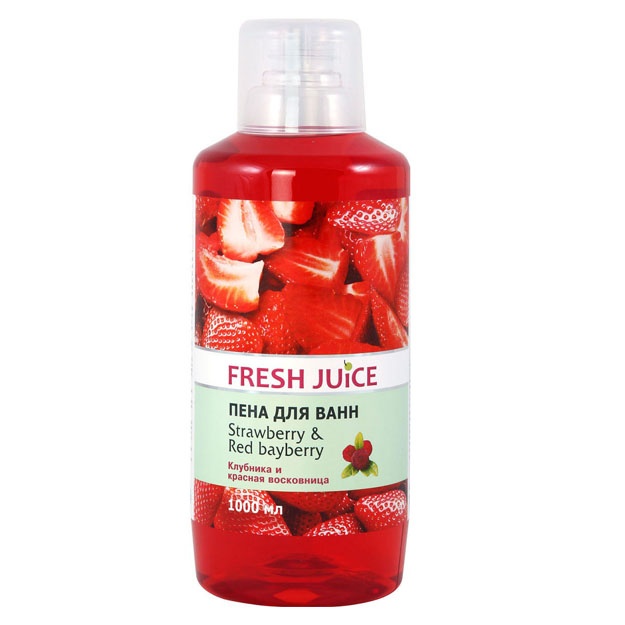 "Yangi sharbat" Strawberry & Red Bayberry vanna ko'pik, 1000ml  УТ-00007627