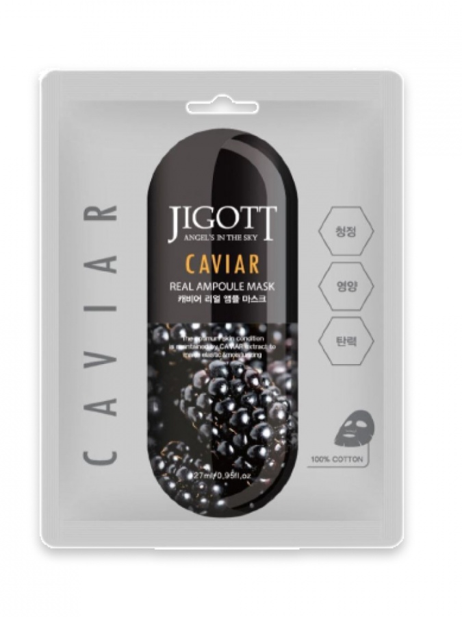 Jigott Ral Ampula Mask Caviar 27 gr Маска для лица УТ-00007789
