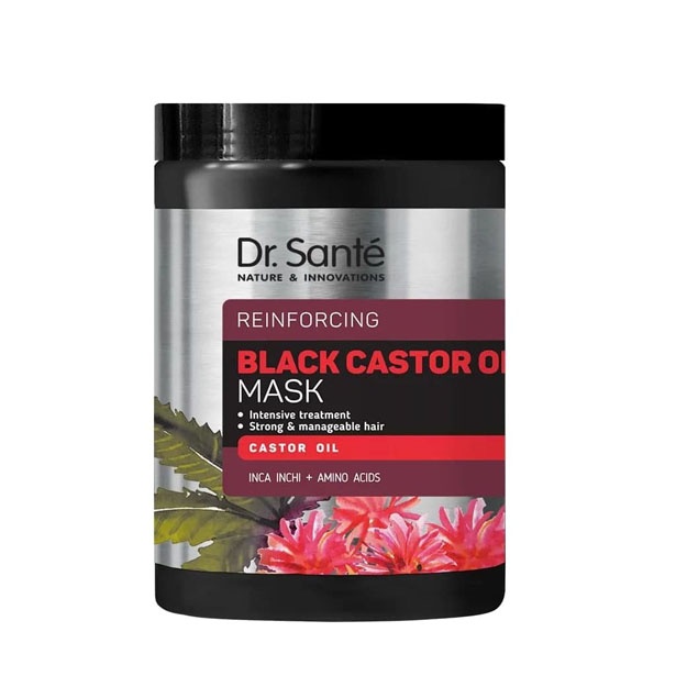 "Dr.Sante BLACK CASTOR OIL " niqob, 1000 ml  УТ-00007655