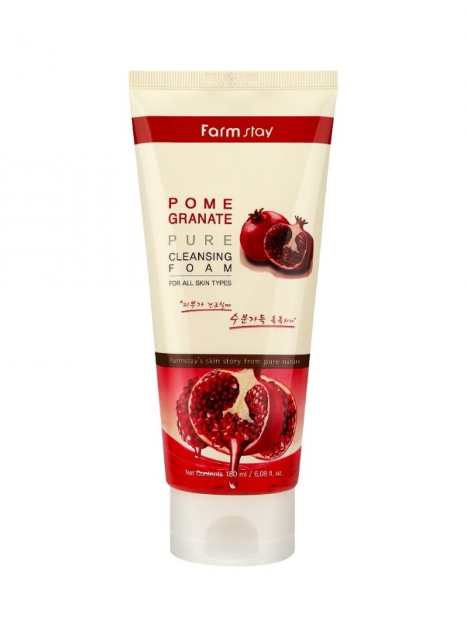 Farm stay Pome Granate Pure Cleansing foam 180 ml   UT-00009539