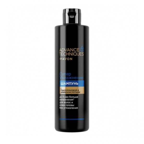 Шампунь AVON Супер Увлажнение с гиалуроновой и аминокислотами 400 ml УТ-00009464