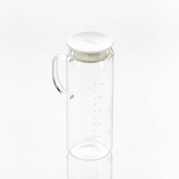графин с пластиковой крышкой 1200ml SK-7115