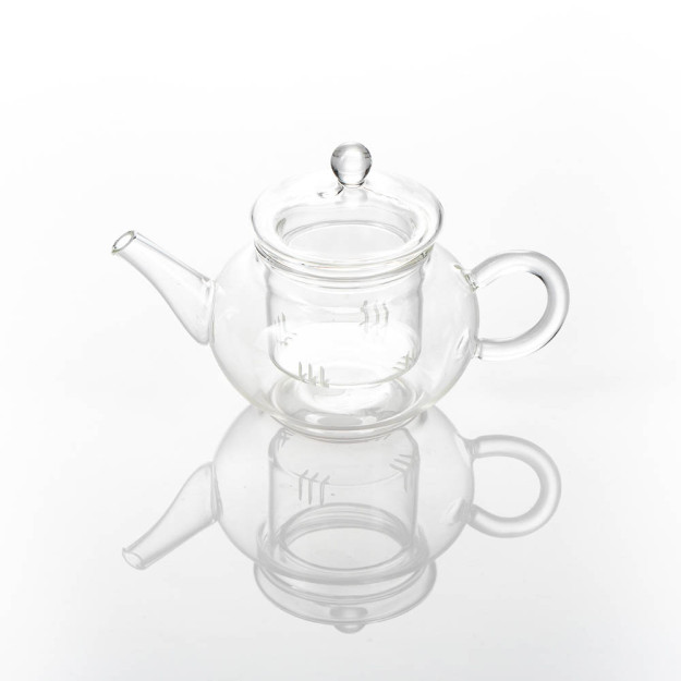 маленький стеклянный чайник 250ml 451-34